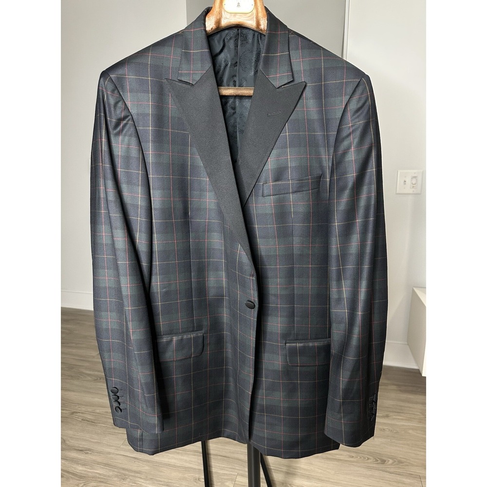 Robert Talbott Monterey  Mens 100% Wool Jacket  Size  49  T  (s170)
